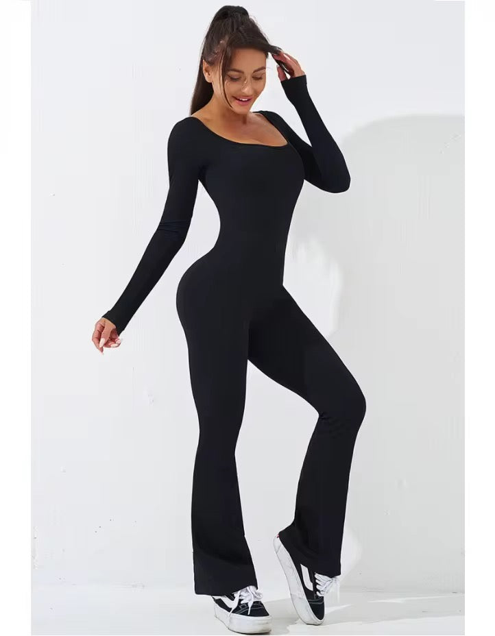 JUMPSUIT DEPORTIVO FLARE COD LBK