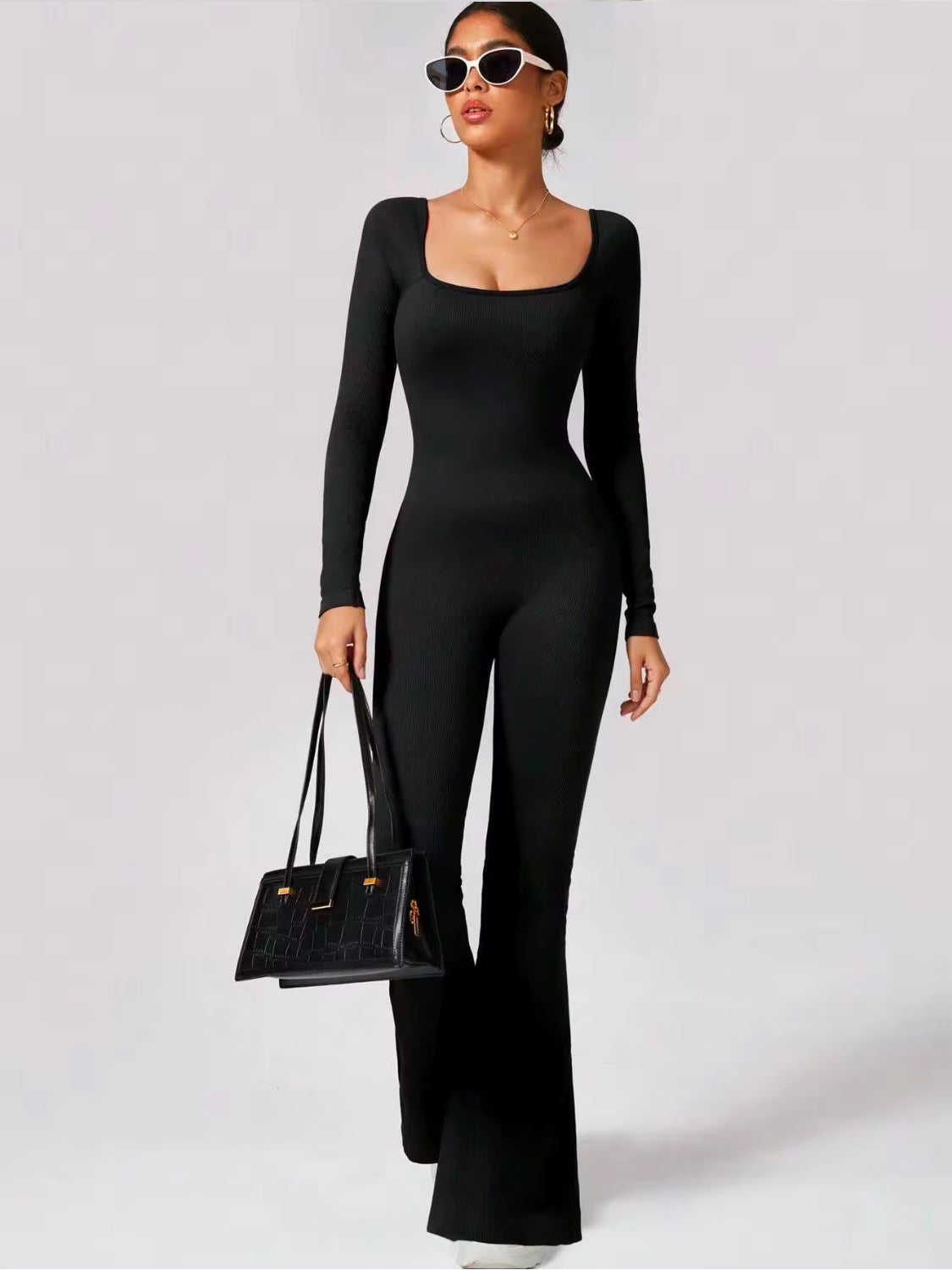 JUMPSUIT DEPORTIVO FLARE COD LBK