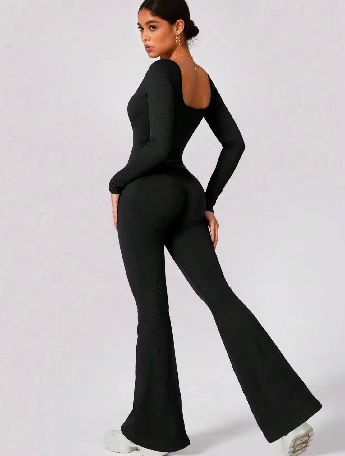JUMPSUIT DEPORTIVO FLARE COD LBK