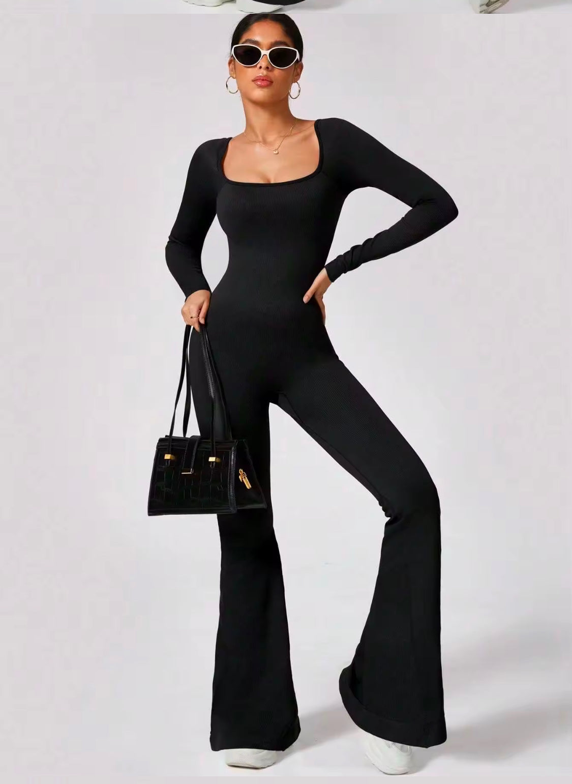 JUMPSUIT DEPORTIVO FLARE COD LBK