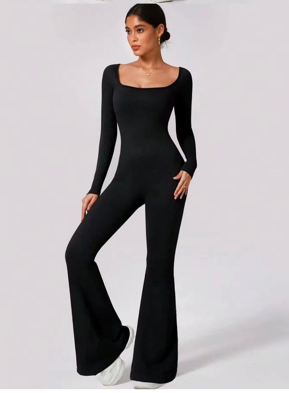 JUMPSUIT DEPORTIVO FLARE COD LBK