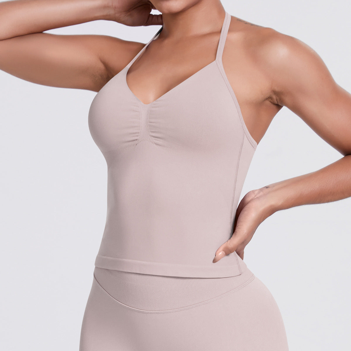 POLERA DEPORTIVA SEAMLESS SOFTHUE COD 6688