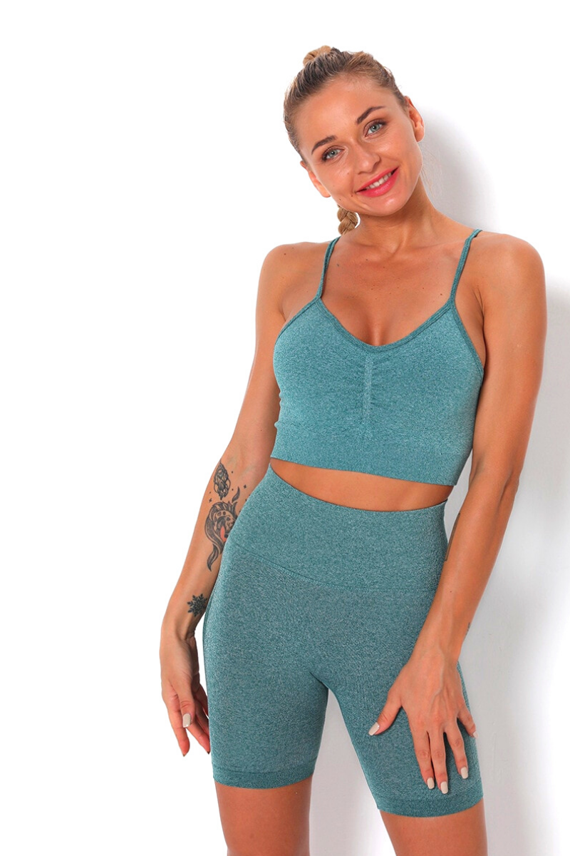 CONJUNTO SHORT 002-2 PUSH UP CON CONTROL ABDOMEN